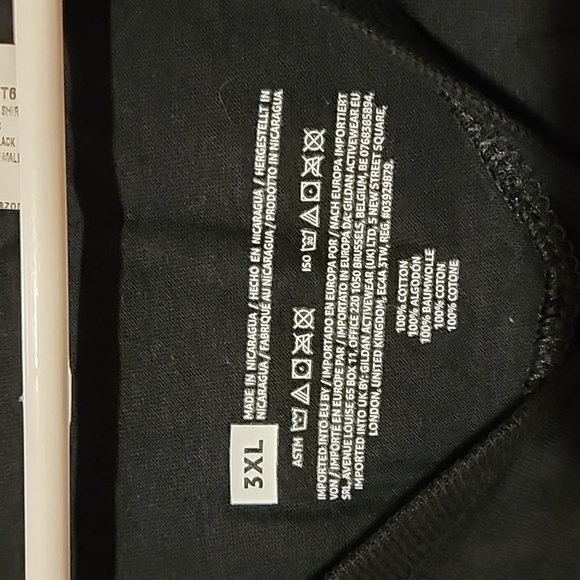 Raisin' Hell With the Hippies and the Cowboys, Black Short Sleeve T-Shirt, 3X - Picture 3 of 4